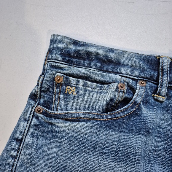 RRL Double RL Ralph Lauren Jeans Womens 29 High Skinny Fit Stretch Denim Classic - Picture 5 of 14
